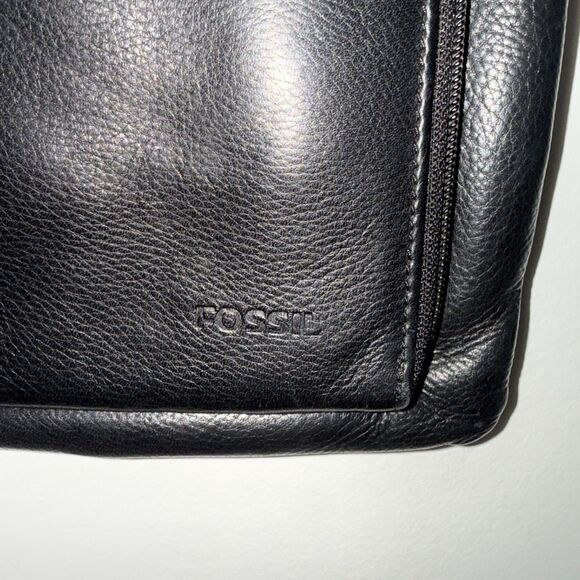 Vintage Y2K 90's Fossil Crossbody Bag - Black - Picture 5 of 9